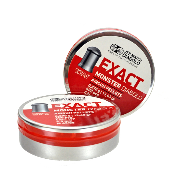 Пульки JSB Exact Monster Diabolo 4,5 мм 0,870 г (400 шт)