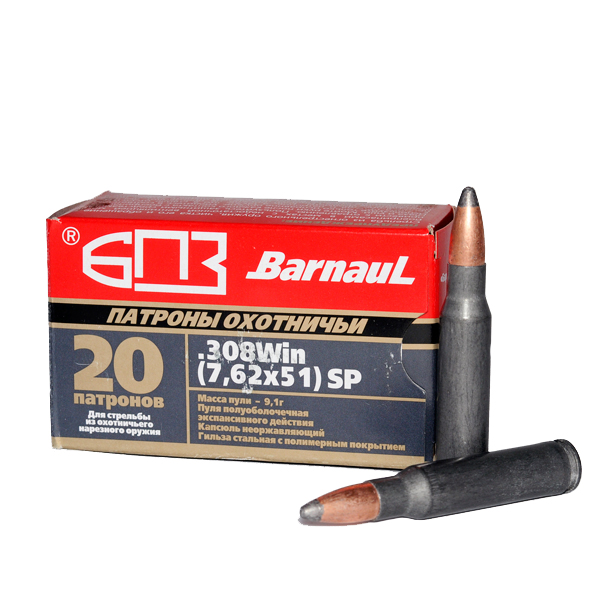 Патрон 7,62х51 SP 9,1 (Барнаул)