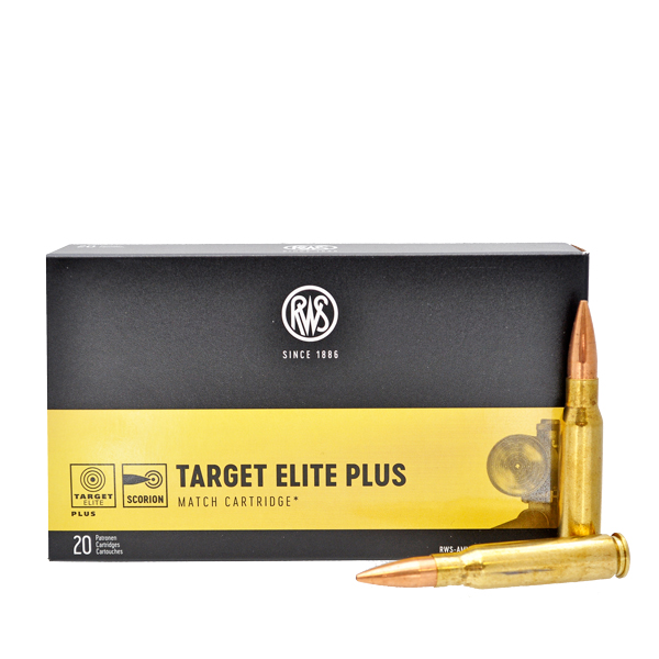 Патрон .308Win RWS 12.3G TARG ELIT PLUS (2408633)
