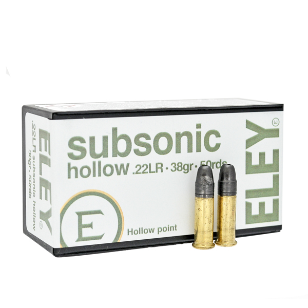 Патрон ELEY Subsonic Hollow .22LR 05400