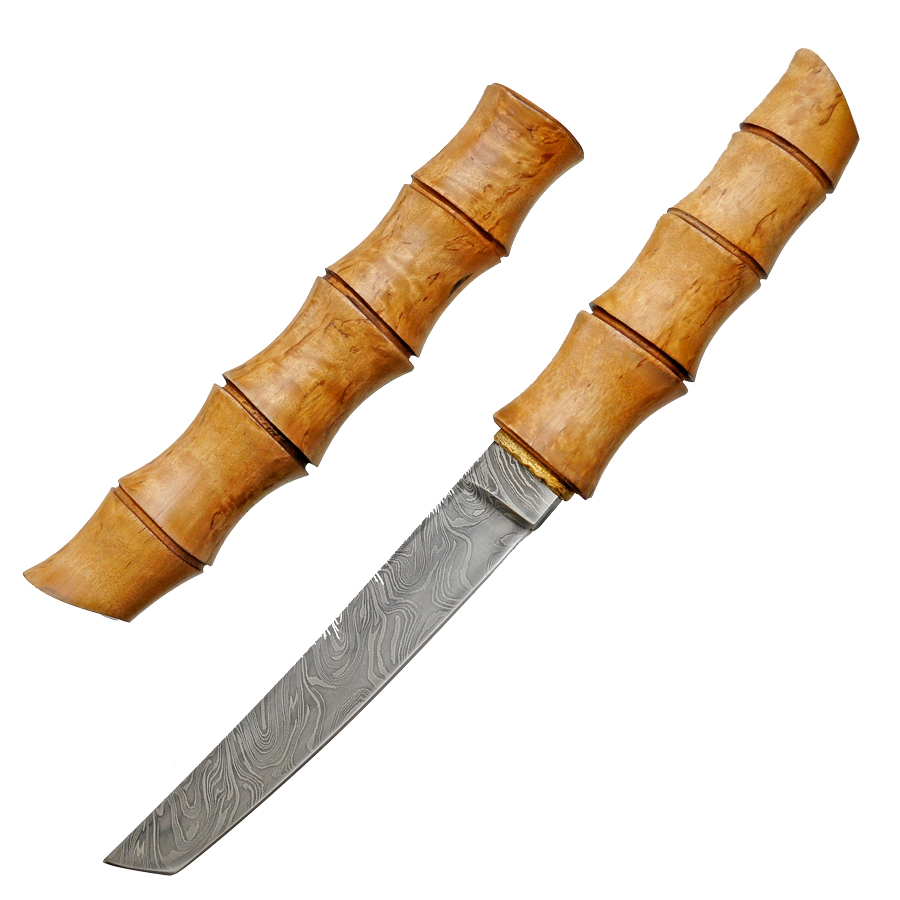 Нож Tanto Sagano (композиция) дамаск