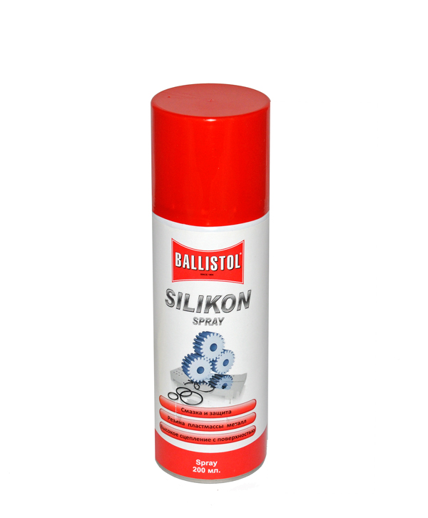 Смазка оружейная силиконовая BALLISTOL Silikon-Spray 200 ml