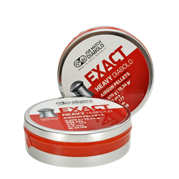 Пульки JSB Exact Diabolo Heavy 4,5 мм 0.67 г (500 шт)
