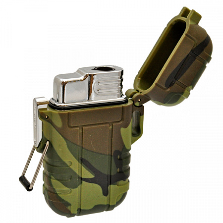 Зажигалка газовая S.Quire FL012 Green