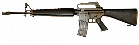 Макет сувенирный винтовки M16A1 