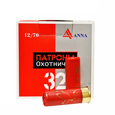 Патрон 12 /00 ANNA (без контейнера) (32 г) (Казахстан) Патрон 12 /00 ANNA (без контейнера) (32 г) (Казахстан)